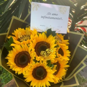 Bouquet de girasoles